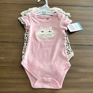 New Hudson Baby 3 bodysuits 0-3 months